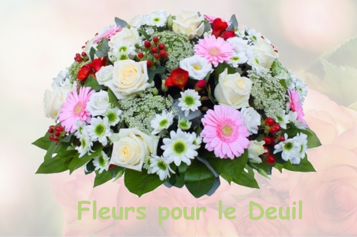 fleurs deuil MIREBEL